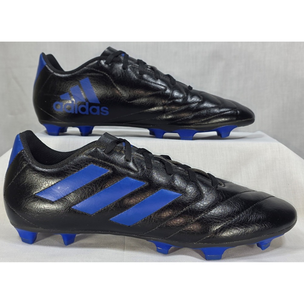 Adidas Copa 20.4 FG Soccer Cleats Mens 11.5 Black Royal Blue FV2886 - Picture 2 of 9